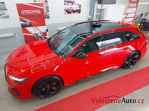 Audi RS6 kombi - Leštění a keramická ochrana laku