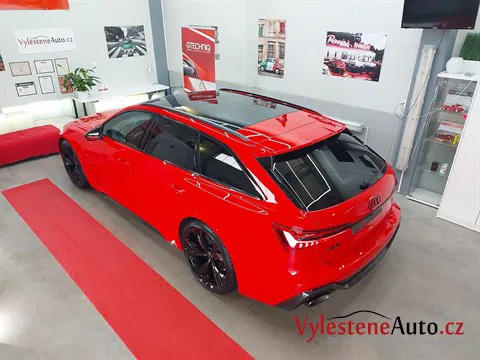Audi RS6 kombi - Leštění a keramická ochrana laku