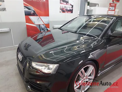 Audi RS5 - Vícekrokové leštění a keramická ochrana laku