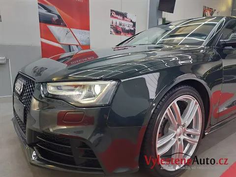 Audi RS5 - Vícekrokové leštění a keramická ochrana laku