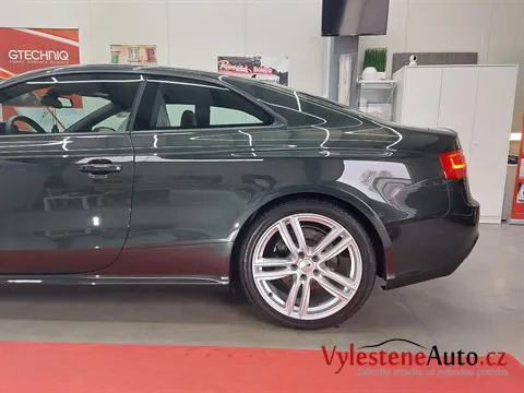 Audi RS5 - Vícekrokové leštění a keramická ochrana laku