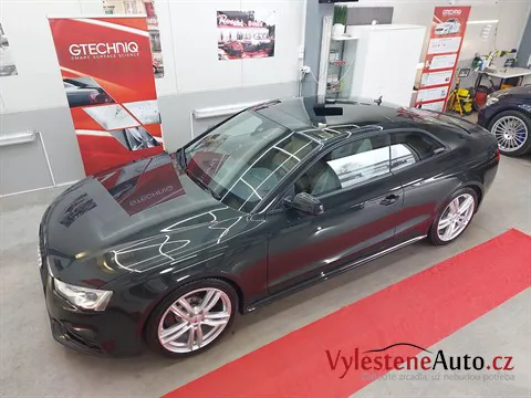 Audi RS5 - Vícekrokové leštění a keramická ochrana laku