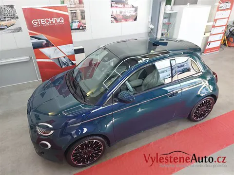 Fiat 500 La Prima - Vícekroková renovace a ochrana laku