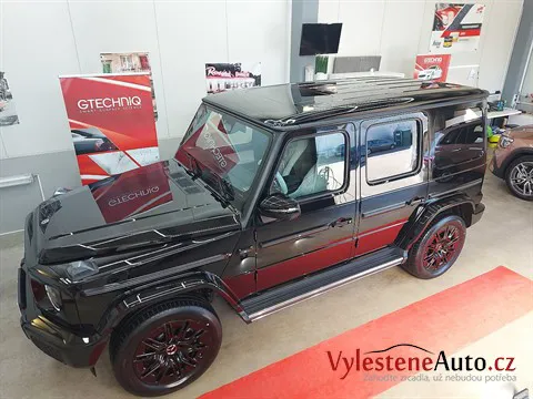 Mercedes G450d - Leštění a keramická ochrana laku