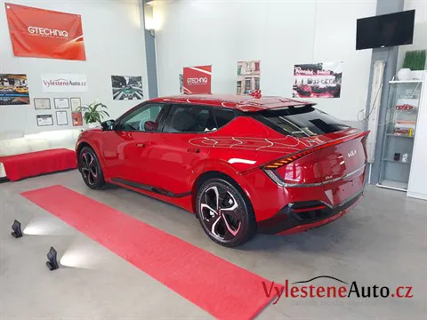 Kia EV6 - Leštění a keramická ochrana laku