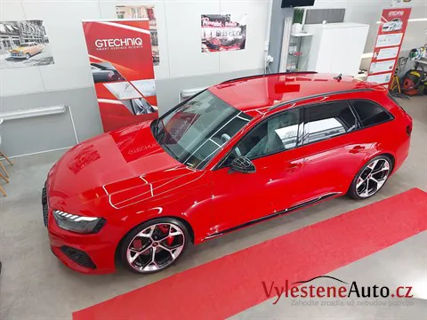 Audi RS4 kombi - Leštění a keramická ochrana laku