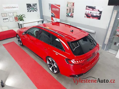 Audi RS4 kombi - Leštění a keramická ochrana laku