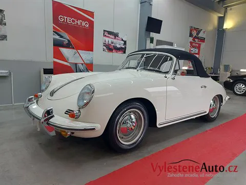 Porsche 356 cabrio - Vícekrokové leštění a ochrana laku