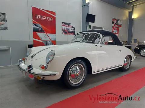 Porsche 356 cabrio - Vícekrokové leštění a ochrana laku