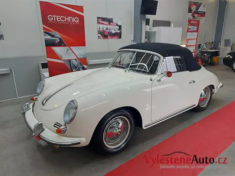 Porsche 356 cabrio - Vícekrokové leštění a ochrana laku
