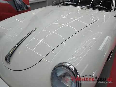 Porsche 356 cabrio - Vícekrokové leštění a ochrana laku