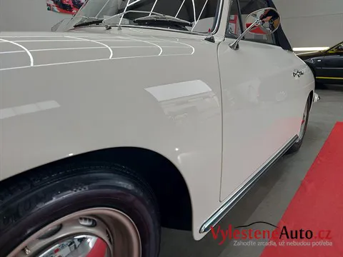 Porsche 356 cabrio - Vícekrokové leštění a ochrana laku