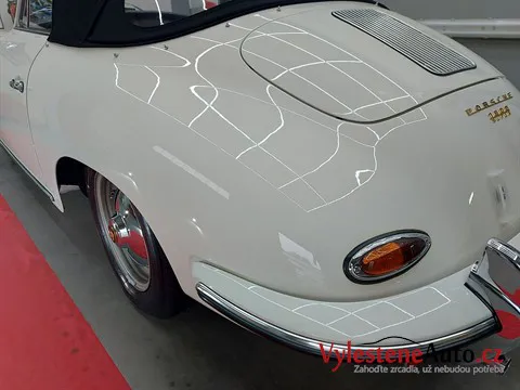 Porsche 356 cabrio - Vícekrokové leštění a ochrana laku
