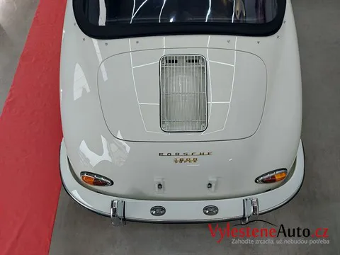 Porsche 356 cabrio - Vícekrokové leštění a ochrana laku