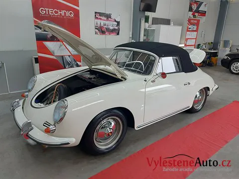 Porsche 356 cabrio - Vícekrokové leštění a ochrana laku