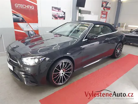 Mercedes E cabrio - Leštění a keramická ochrana laku