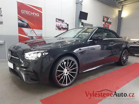 Mercedes E cabrio - Leštění a keramická ochrana laku