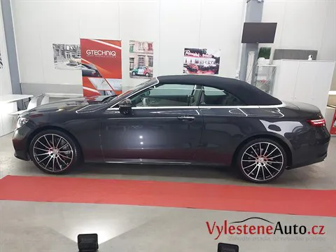 Mercedes E cabrio - Leštění a keramická ochrana laku