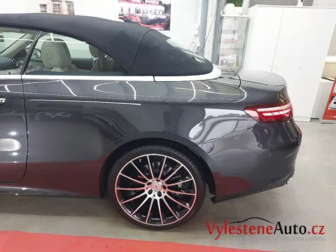 Mercedes E cabrio - Leštění a keramická ochrana laku