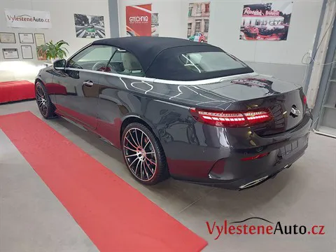 Mercedes E cabrio - Leštění a keramická ochrana laku