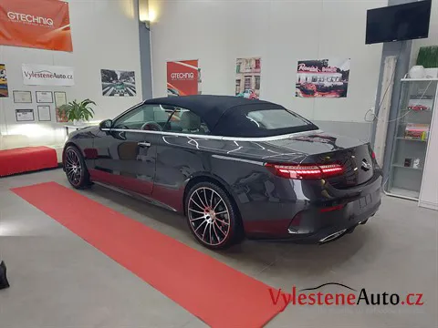 Mercedes E cabrio - Leštění a keramická ochrana laku