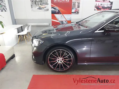 Mercedes E cabrio - Leštění a keramická ochrana laku