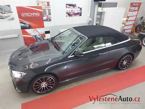 Mercedes E cabrio - Leštění a keramická ochrana laku