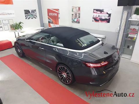 Mercedes E cabrio - Leštění a keramická ochrana laku