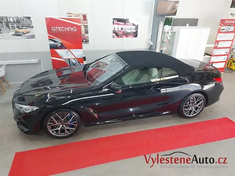 BMW 850i cabrio - Renovace a keramická ochrana laku