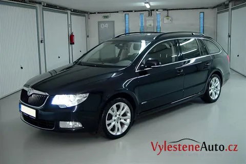 Škoda Superb II kombi - Rozleštění a ochrana laku