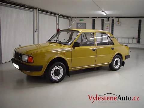 Škoda 105 - Leštění a ochrana laku