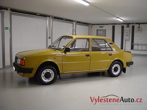 Škoda 105 - Leštění a ochrana laku