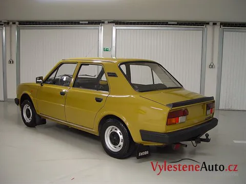 Škoda 105 - Leštění a ochrana laku