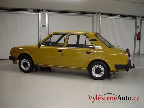 Škoda 105 - Leštění a ochrana laku