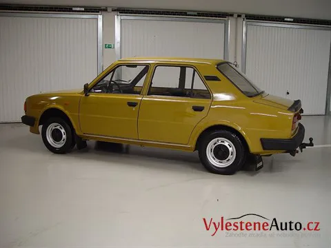 Škoda 105 - Leštění a ochrana laku