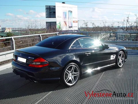 Mercedes SL63 V8 AMG - Renovace a ochrana laku