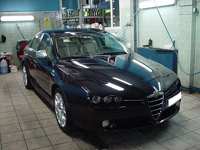 Alfa Romeo 159 - renovace laku - detail 1