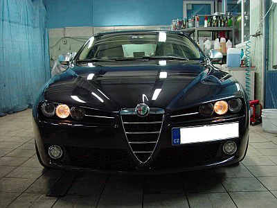 Alfa Romeo 159 - renovace laku - detail 11