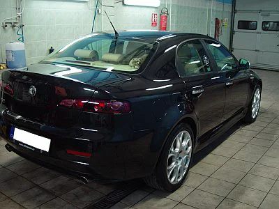 Alfa Romeo 159 - renovace laku - detail 2