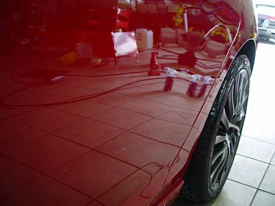 Alfa Romeo - leštění laku - detail 3