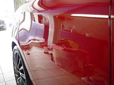 Alfa Romeo - leštění laku - detail 4