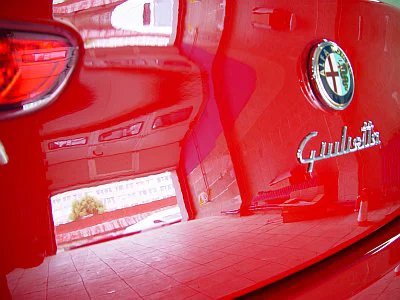 Alfa Romeo - leštění laku - detail 5