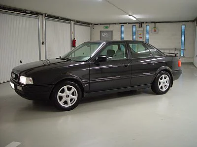 Audi 80 - základní rozleštění laku - detail 4