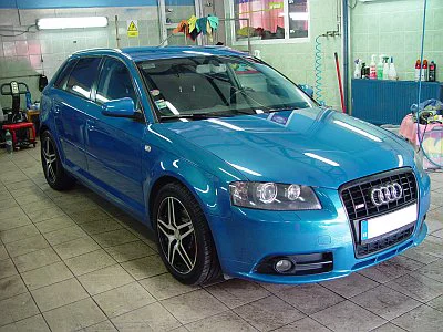 Audi A3 Sportback - renovace a ochrana laku - detail 2
