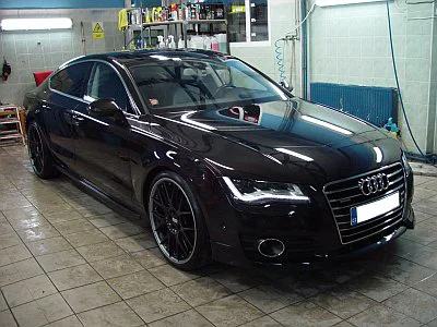 Audi A7 ABT- rozleštění a ochrana laku - detail 1