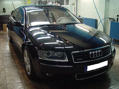 Audi A8 4.2 - renovace laku - detail 10