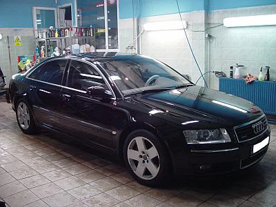 Audi A8 4.2 - renovace laku - detail 15
