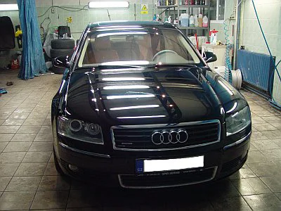 Audi A8 4.2 - renovace laku - detail 8