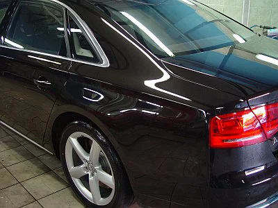 Audi A8 L - renovace laku - detail 3