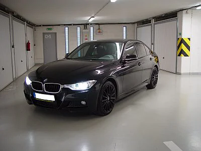 BMW 3 - renovace laku - detail 1